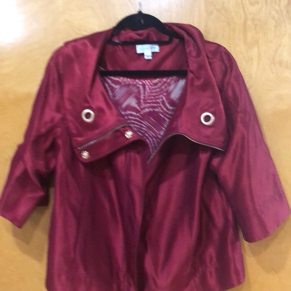 St. John ruby jacket - Picture 3 of 4